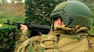 Занятия по тактической подготовке и стрельбе на Рощинском полигоне