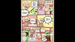 ~ОЗВУЧКА~ комикса по: ☆Dandy's world☆ .Отель Денди. 2/?