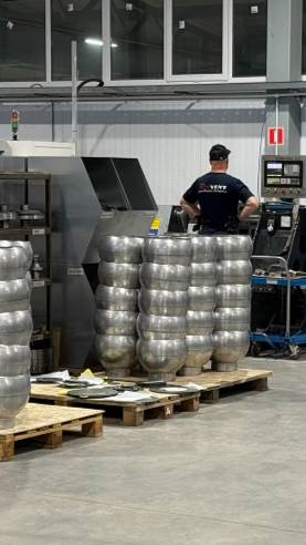 Производство сопловых вентиляционных диффузоров РЭД-KVL смотреть онлайн