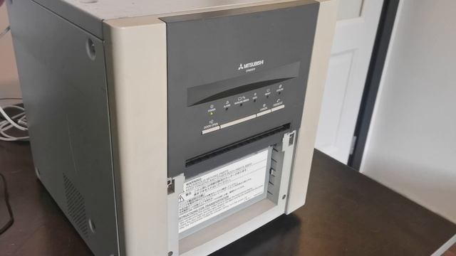 Работа принтера Mitsubishi CP9550DW смотреть онлайн