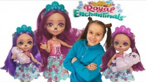 NEW Куклы Энчантималс СЕМЬЯ Выдры Enchantimals Royal Ocean Kingdom Family