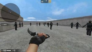 КАК ЗАЖИМАТЬ С ОРУЖИЙ В КСС V34 !