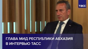 Глава МИД республики Абхазия в интервью ТАСС
