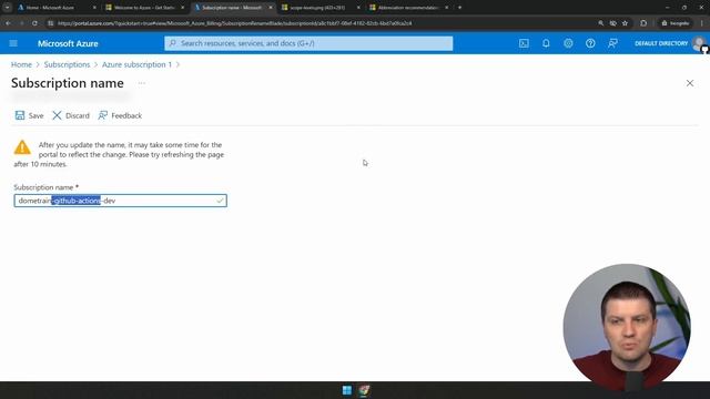 21. Setting up our Azure Resource Group
