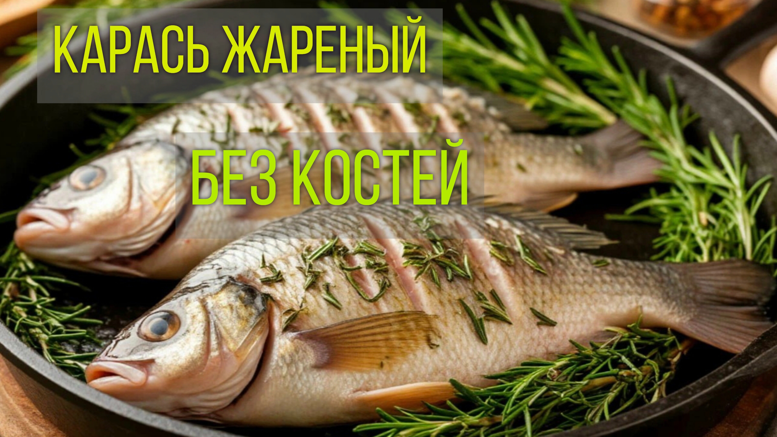 Жаренный карась _ в томатном соусе