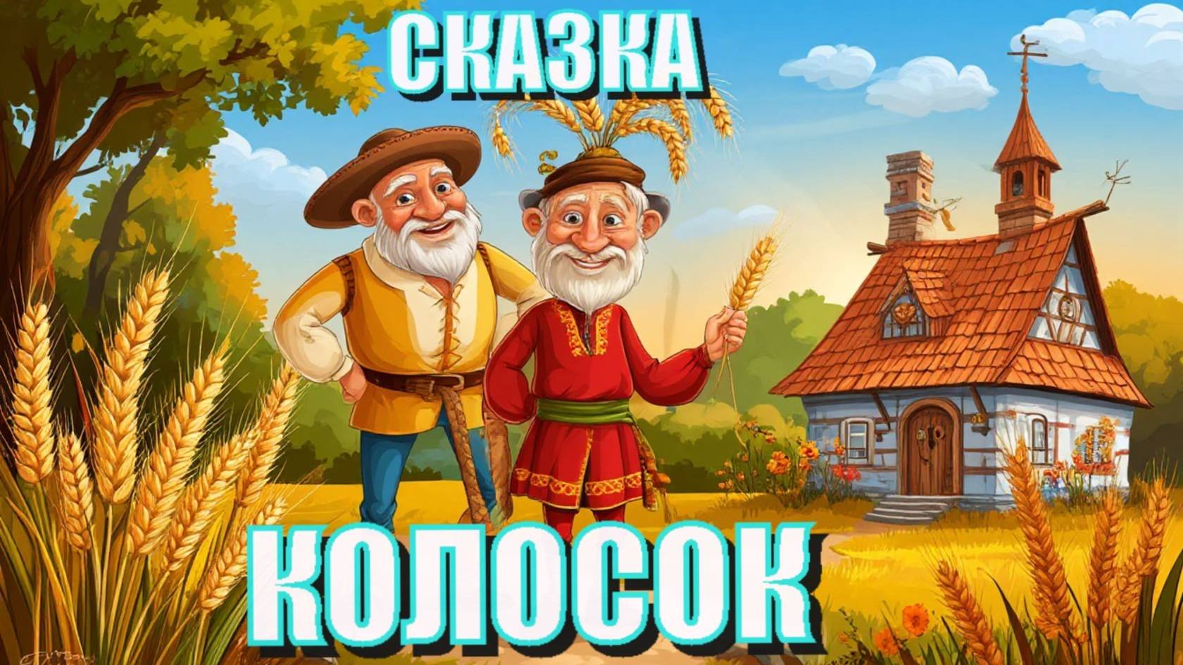 Народная сказка Колосок. Сказки с Побережья. Лучшие детские сказки и рассказы. Смотреть Онлайн.