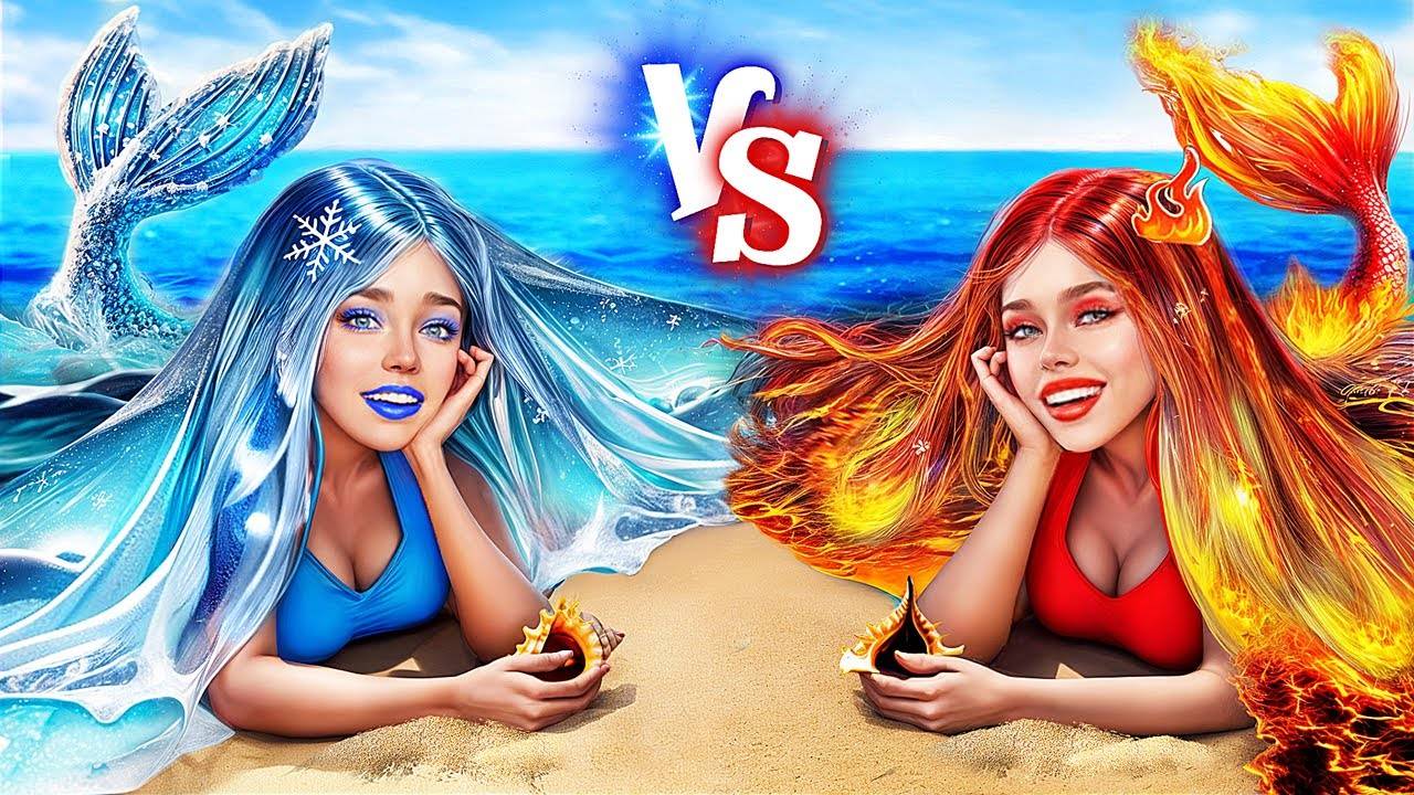 Русалка Челлендж: Экстремальное Преображение!