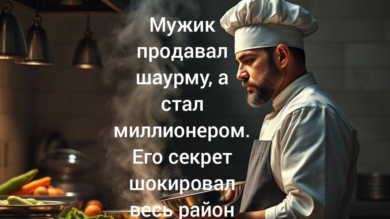 Мужик продавал шаурму, а стал миллионером. Его секрет шокировал весь район