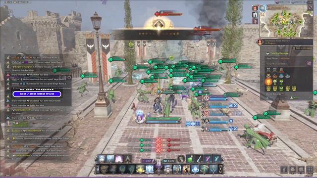 Первая осада РЛ SiegFive 2024/11/17 throne and liberty Сервер Vortex смотреть онлайн