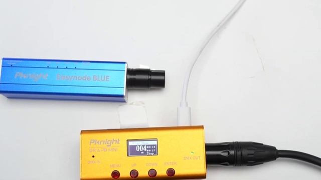 DMX рекордер / DMX плеер Pknight DR&PB MINI - инструкция смотреть онлайн