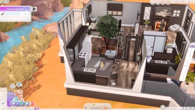 Картина с того света в SIMS4 // Подарки смерти // 4 Неделя