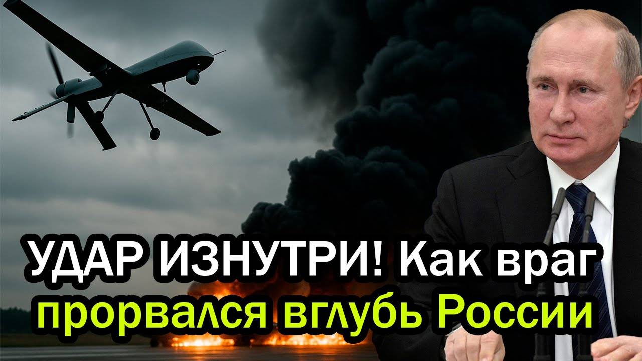 УДАР ИЗНУТРИ! Как враг прорвался вглубь России - ШОКИРУЮЩИЕ ПОДРОБНОСТИ ДИВЕРСИИ!