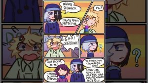 озвучка комикса "отель Денди" 2/??#animation #dandysworld #gacha #гача