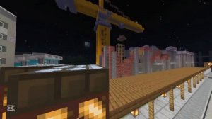 ОБЗОР НА ГОРОД ОКТЯБРЬСК В МАЙНКРАФТЕ!