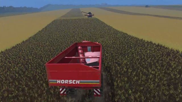 FS2015 - Один российский край - 231 - Продолжение уборочной смотреть онлайн