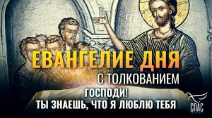 «ГОСПОДИ! ТЫ ЗНАЕШЬ, ЧТО Я ЛЮБЛЮ ТЕБЯ» / ЕВАНГЕЛИЕ ДНЯ