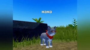 Roblox игра с котятами история "не маленький" "Ариняша"
