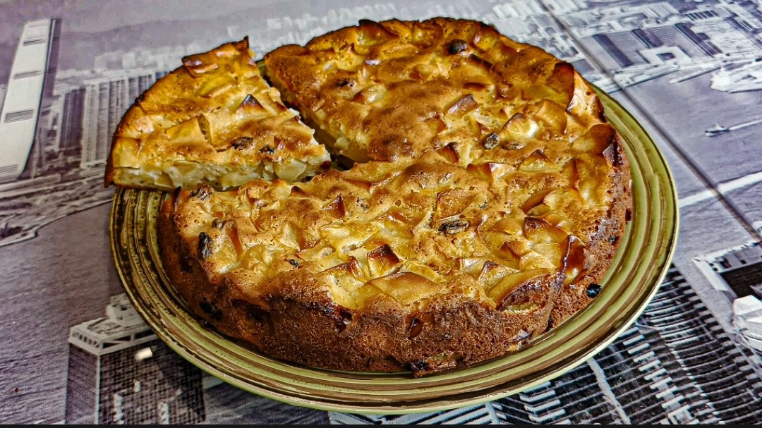 Самый яблочный пирог Очень легко приготовить 😋