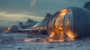 Space Mansion + Relaxing Space Ambient Music + Sci- Fi Guitar Soundscape