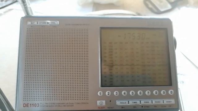 Радио Японии NHK 17530 кГц, сравнение прохождения сигнала смотреть онлайн