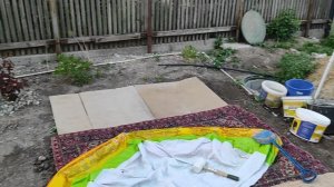Первый день сына в нашем доме на юге