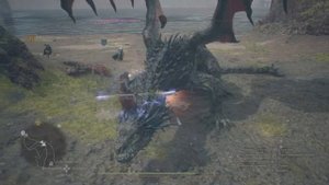 Dragon's Dogma 2 Мистический Копейщик против Дракона