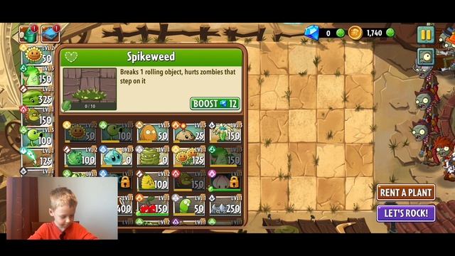 ✅ ДИКИЙ ЗАПАД - растения против зомби 2 новый мир и уро смотреть онлайн