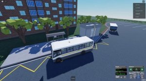 №10 игра Roblox работа ПАЗ-320415-04 Vector Next по маршруту №45 (вод