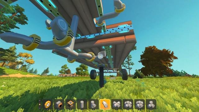Off-Road suspension in Scrap Mechanic / Внедорожная подвеска в Скрап Ме?