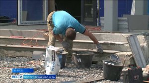 Строительство крытого футбольного манежа продолжается на улице Ильюшина в Вологде