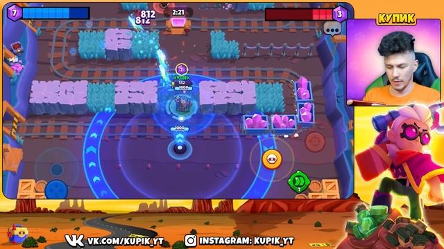 КАК ЭТО ВЫПАЛО? Бравл Старс НО БРАВЛЕРА ВЫБИРАЕТ РУЛЕТ смотреть онлайн