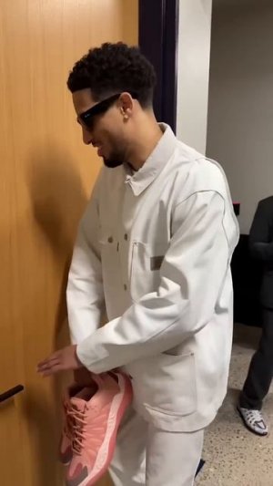 It was all in the shoes with Tyrese Haliburton