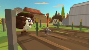 SchoolBoy Runaway в Деревне! в Чикен ган|Chicken gun