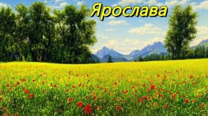 Ярослава