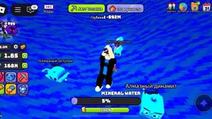 Выкопал самую глубокую яму в Роблокс (часть19)