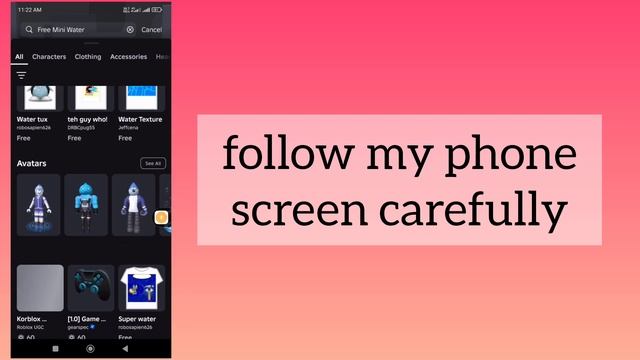 как получить бесплатную мини-воду в Roblox смотреть онлайн