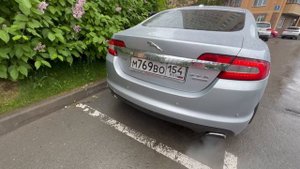 Jaguar XF SV8 4.2 SuperCharged - Cold start - Futaba mufflers (Infiniti QX80)