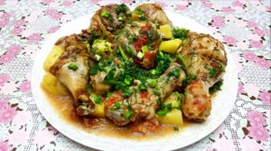Блюда из КУРИНЫХ ГОЛЕНЕЙ в МИКРОВОЛНОВКЕ (два рецепта)! Очень вкусная ЕДА!