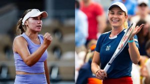 16.02.2025. Донна Векич - София Кенин. WTA Dubai. Donna Vekic - Sofia Kenin