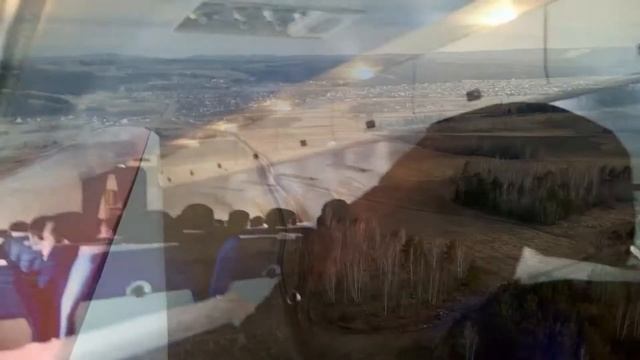 Посадка Як-42 в Красноярске. смотреть онлайн