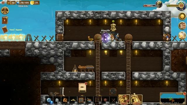 Craft The World#3-Снегопад(Голос Бури) смотреть онлайн