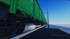 Подборка поездов на ЖД переезде в Roblox.