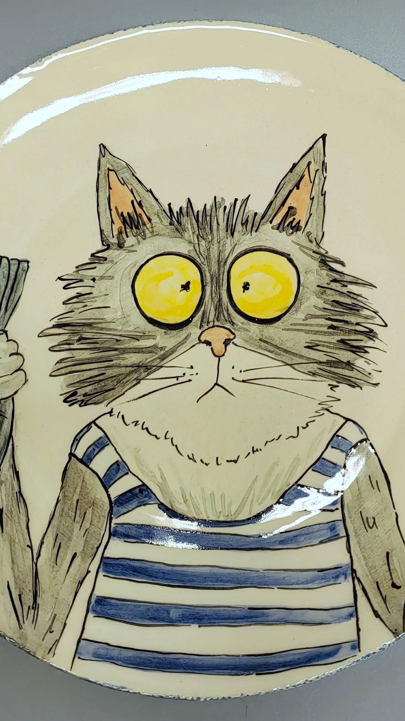 Тарелочка "Есть улов!"