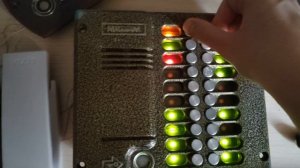 Как включить отзвон на домофоне Метаком МК20