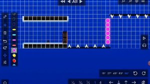 Создал уровни Geometry Dash, но в  Beat Bounce