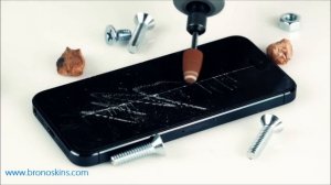 Тест защитной пленки BRONOskins на Apple iPhone 5s
