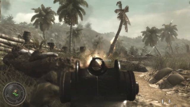 "Слабое сопротивление"  Call of Duty 5 World at War Прохождение #2