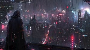 Blade Runner Ambient Rainscape - 1_00 hr Moody Rainy Soundscape