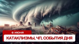 Новости сегодня 06.06.2025. Катаклизмы за день, ЧП, события дня