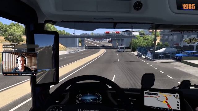 🚚ETS 2 1.53 Новый грузовик IVECO S-Way ●Logitec MOMO Racing + PS3 Move [#125] смотреть онлайн